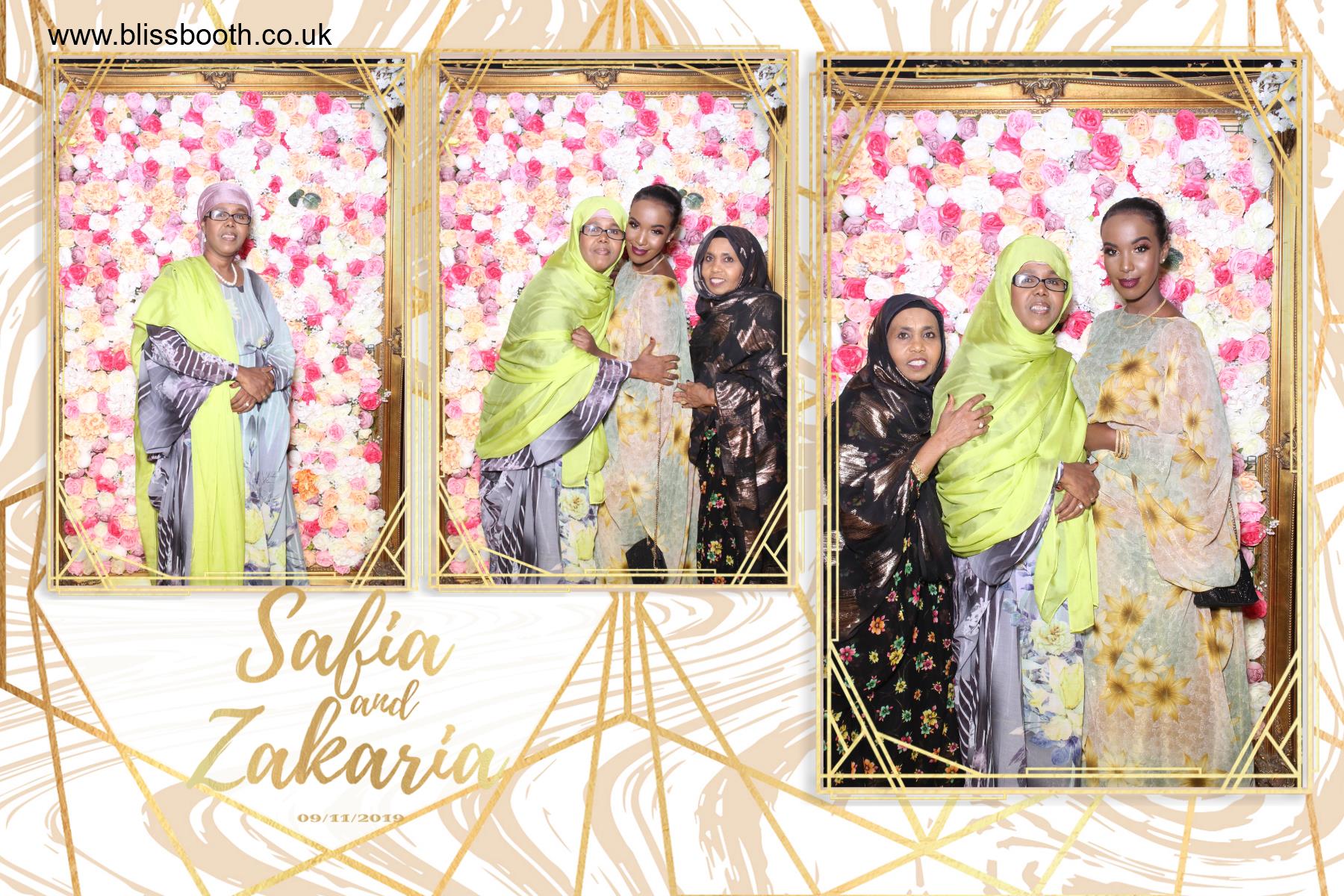 Safia & Zakaria | View more photos from the event at gallery.blissbooth.co.uk/u/BlissBooth/Safia-Zakaria